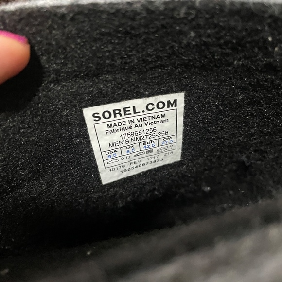 SOREL 1964 Winter snow boots waterproof leather rubber boots mens boots size 9.5 - Picture 7 of 7